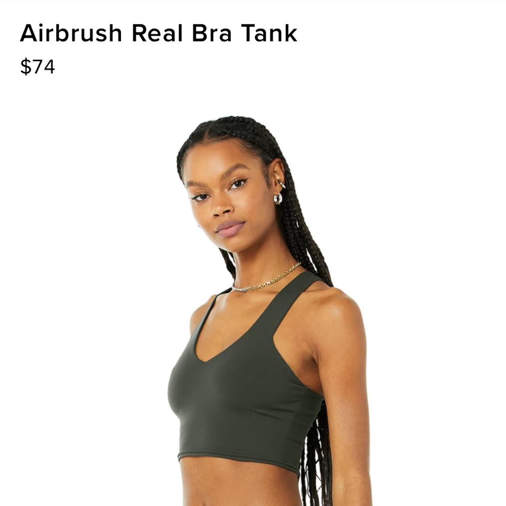 Alo Yoga Airbrush Real Bra Tank